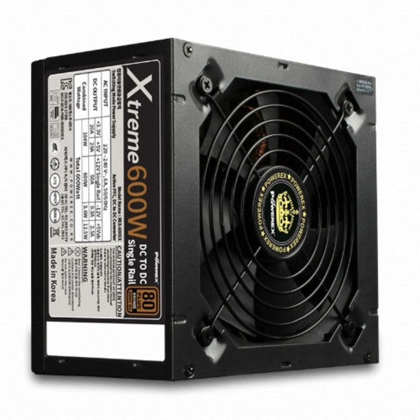 Powerex Xtreme 600W Dc To Dc 80Plus Bronze 230V Eu (Atx 컴퓨터 파워서플라이) 파워 ...