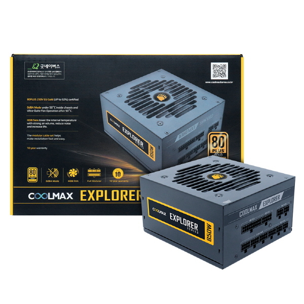 마이크로닉스 COOLMAX EXPLORER 850W 80Plus Gold 230V EU 풀모듈러 파워서플라이 :: 컴퓨터 전문 쇼핑몰 가이드컴