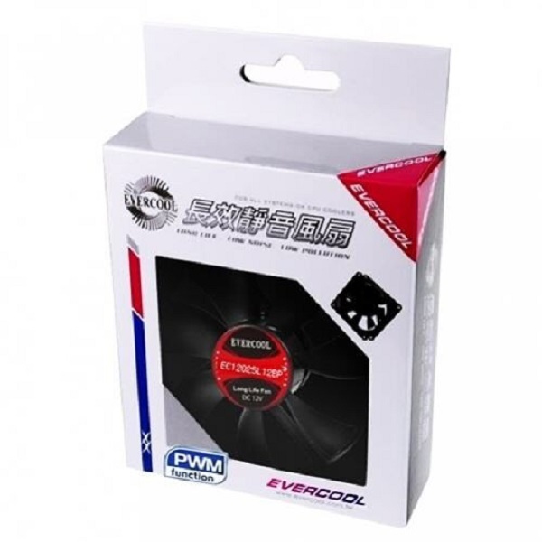 EVERCOOL EC12025L12BP :: 컴퓨터 전문 쇼핑몰 가이드컴